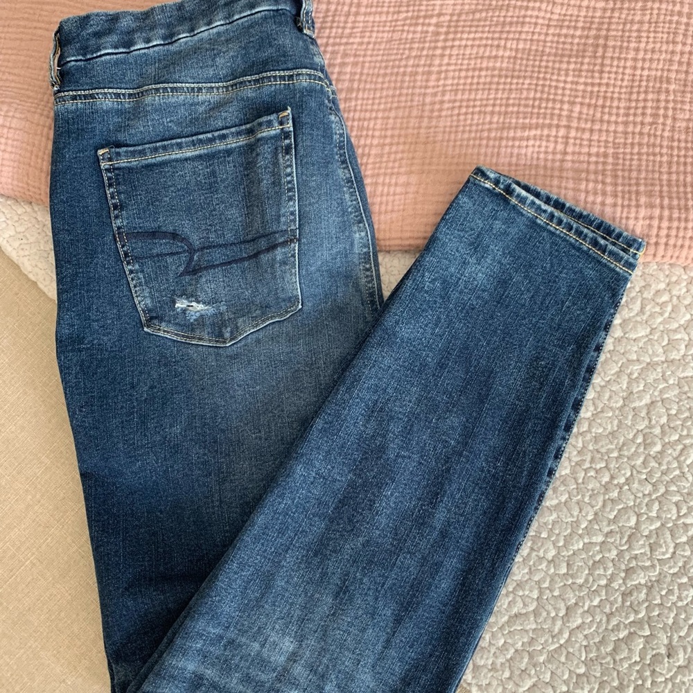 American Eagle Curvy super hi-rise jegging